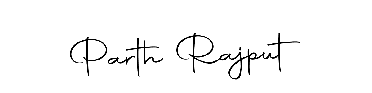 Design your own signature with our free online signature maker. With this signature software, you can create a handwritten (Autography-DOLnW) signature for name Parth Rajput. Parth Rajput signature style 10 images and pictures png