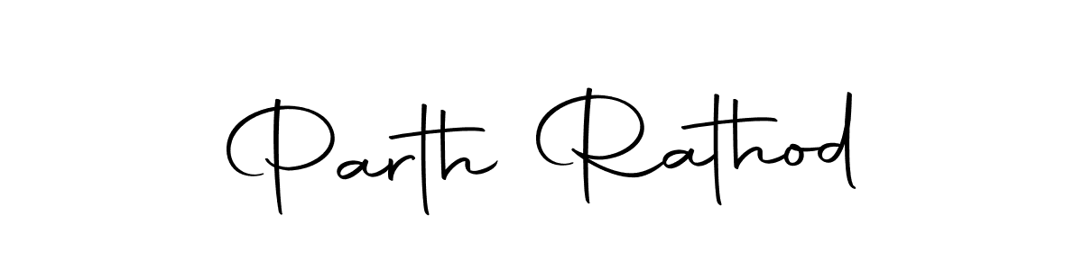 Create a beautiful signature design for name Parth Rathod. With this signature (Autography-DOLnW) fonts, you can make a handwritten signature for free. Parth Rathod signature style 10 images and pictures png