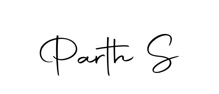 Create a beautiful signature design for name Parth S. With this signature (Autography-DOLnW) fonts, you can make a handwritten signature for free. Parth S signature style 10 images and pictures png