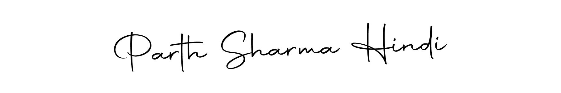 How to make Parth Sharma Hindi signature? Autography-DOLnW is a professional autograph style. Create handwritten signature for Parth Sharma Hindi name. Parth Sharma Hindi signature style 10 images and pictures png
