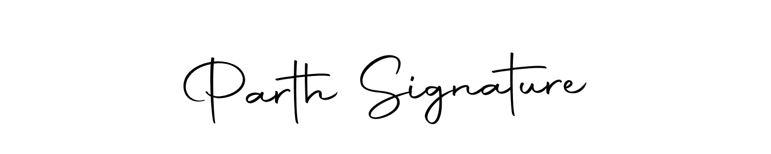 How to make Parth Signature name signature. Use Autography-DOLnW style for creating short signs online. This is the latest handwritten sign. Parth Signature signature style 10 images and pictures png