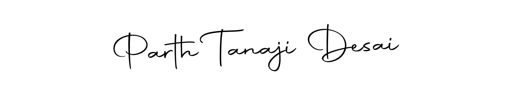 Autography-DOLnW is a professional signature style that is perfect for those who want to add a touch of class to their signature. It is also a great choice for those who want to make their signature more unique. Get Parth Tanaji Desai name to fancy signature for free. Parth Tanaji Desai signature style 10 images and pictures png