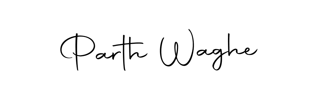 Make a beautiful signature design for name Parth Waghe. Use this online signature maker to create a handwritten signature for free. Parth Waghe signature style 10 images and pictures png