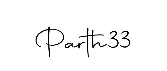 Make a beautiful signature design for name Parth33. With this signature (Autography-DOLnW) style, you can create a handwritten signature for free. Parth33 signature style 10 images and pictures png