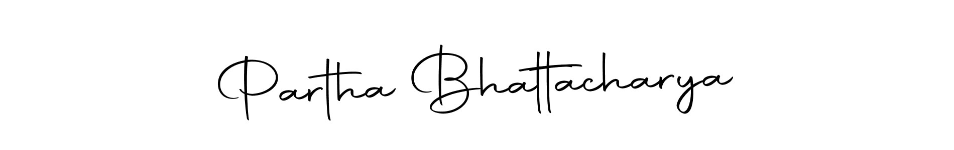 Here are the top 10 professional signature styles for the name Partha Bhattacharya. These are the best autograph styles you can use for your name. Partha Bhattacharya signature style 10 images and pictures png