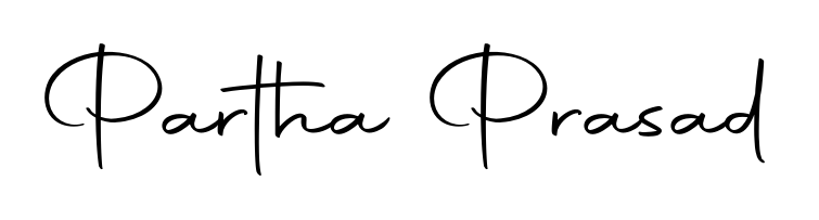 Make a short Partha Prasad signature style. Manage your documents anywhere anytime using Autography-DOLnW. Create and add eSignatures, submit forms, share and send files easily. Partha Prasad signature style 10 images and pictures png