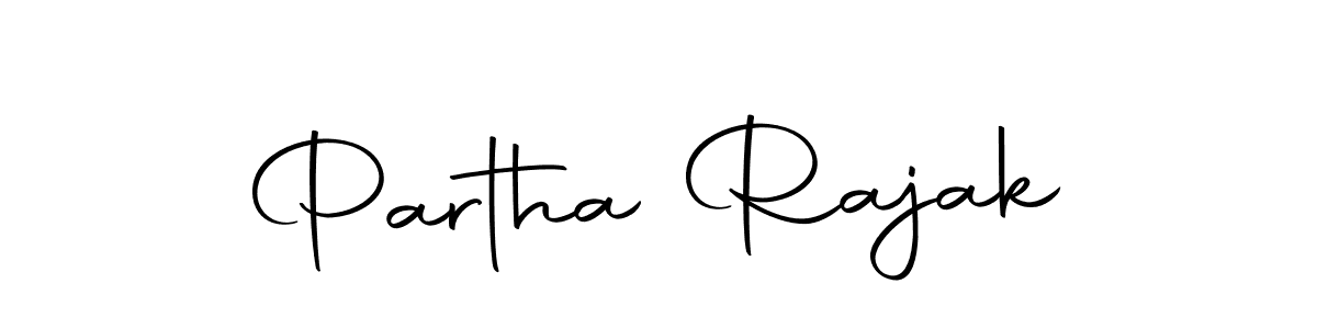 Make a beautiful signature design for name Partha Rajak. Use this online signature maker to create a handwritten signature for free. Partha Rajak signature style 10 images and pictures png