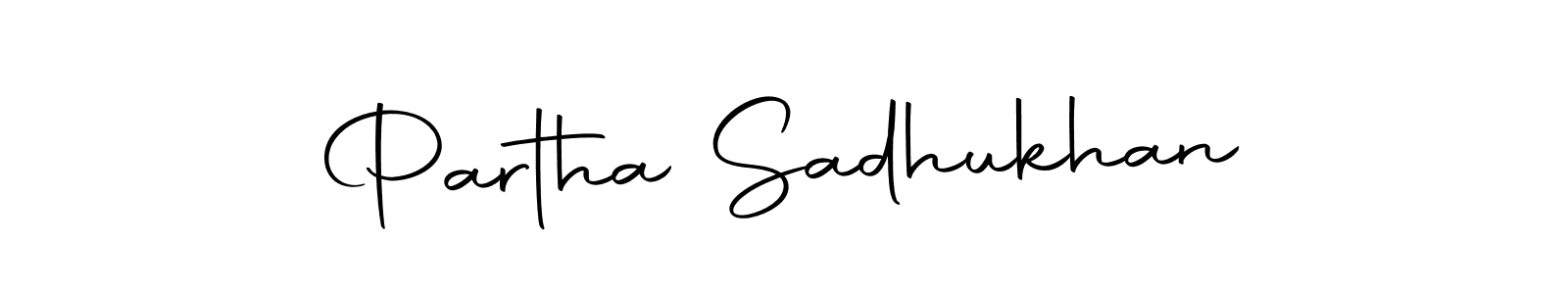 You can use this online signature creator to create a handwritten signature for the name Partha Sadhukhan. This is the best online autograph maker. Partha Sadhukhan signature style 10 images and pictures png