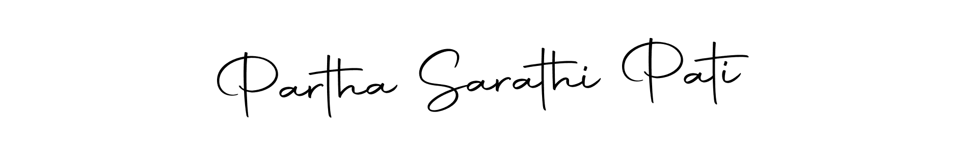 Make a short Partha Sarathi Pati signature style. Manage your documents anywhere anytime using Autography-DOLnW. Create and add eSignatures, submit forms, share and send files easily. Partha Sarathi Pati signature style 10 images and pictures png