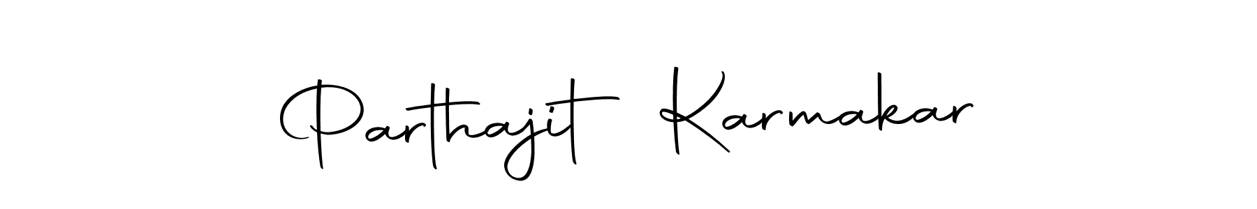 Design your own signature with our free online signature maker. With this signature software, you can create a handwritten (Autography-DOLnW) signature for name Parthajit Karmakar. Parthajit Karmakar signature style 10 images and pictures png