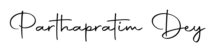 A modern signature idea for name Parthapratim Dey using Autography-DOLnW font. Clean strokes and elegant curves make it stand out instantly. Parthapratim Dey signature style 10 images and pictures png