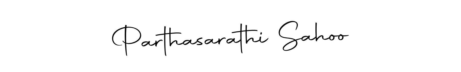 Create a beautiful signature design for name Parthasarathi Sahoo. With this signature (Autography-DOLnW) fonts, you can make a handwritten signature for free. Parthasarathi Sahoo signature style 10 images and pictures png