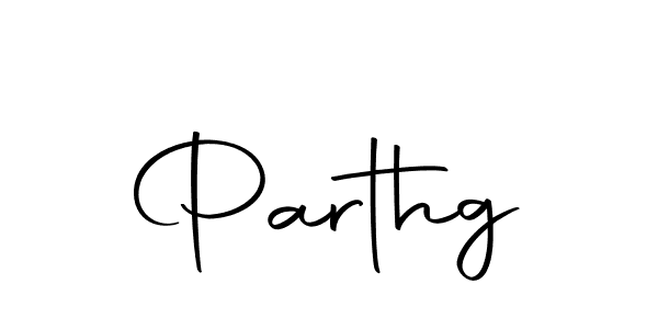 Use a signature maker to create a handwritten signature online. With this signature software, you can design (Autography-DOLnW) your own signature for name Parthg. Parthg signature style 10 images and pictures png