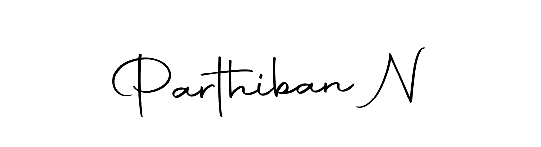 Make a beautiful signature design for name Parthiban N. With this signature (Autography-DOLnW) style, you can create a handwritten signature for free. Parthiban N signature style 10 images and pictures png