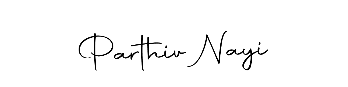 You can use this online signature creator to create a handwritten signature for the name Parthiv Nayi. This is the best online autograph maker. Parthiv Nayi signature style 10 images and pictures png