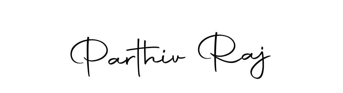 Design your own signature with our free online signature maker. With this signature software, you can create a handwritten (Autography-DOLnW) signature for name Parthiv Raj. Parthiv Raj signature style 10 images and pictures png