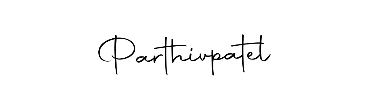 Parthivpatel stylish signature style. Best Handwritten Sign (Autography-DOLnW) for my name. Handwritten Signature Collection Ideas for my name Parthivpatel. Parthivpatel signature style 10 images and pictures png