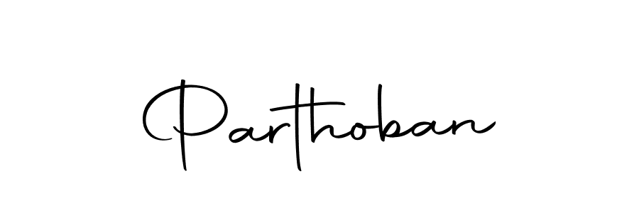 Make a beautiful signature design for name Parthoban. Use this online signature maker to create a handwritten signature for free. Parthoban signature style 10 images and pictures png