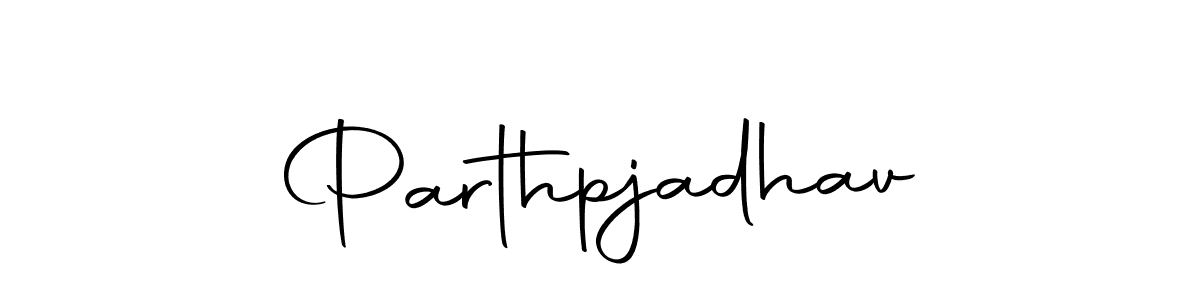 Make a beautiful signature design for name Parthpjadhav. Use this online signature maker to create a handwritten signature for free. Parthpjadhav signature style 10 images and pictures png