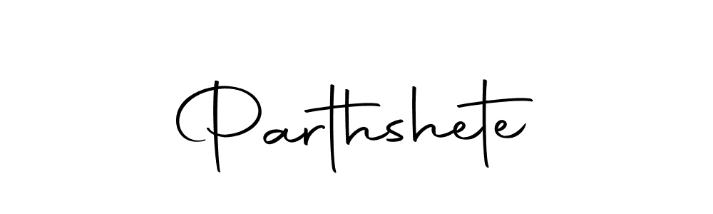 Make a beautiful signature design for name Parthshete. With this signature (Autography-DOLnW) style, you can create a handwritten signature for free. Parthshete signature style 10 images and pictures png