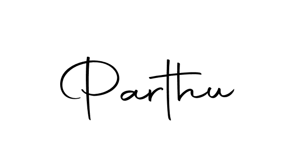 How to make Parthu signature? Autography-DOLnW is a professional autograph style. Create handwritten signature for Parthu name. Parthu signature style 10 images and pictures png