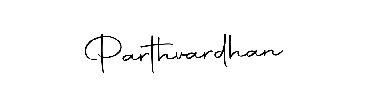 How to make Parthvardhan signature? Autography-DOLnW is a professional autograph style. Create handwritten signature for Parthvardhan name. Parthvardhan signature style 10 images and pictures png