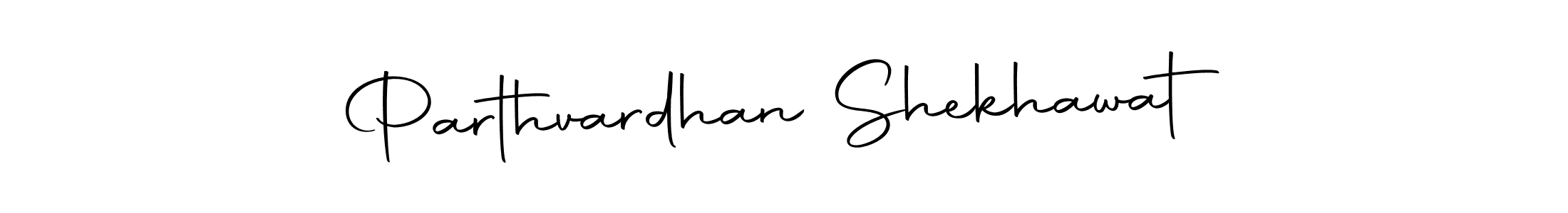 Design your own signature with our free online signature maker. With this signature software, you can create a handwritten (Autography-DOLnW) signature for name Parthvardhan Shekhawat. Parthvardhan Shekhawat signature style 10 images and pictures png