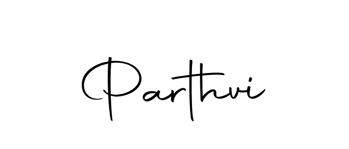 Make a beautiful signature design for name Parthvi. With this signature (Autography-DOLnW) style, you can create a handwritten signature for free. Parthvi signature style 10 images and pictures png