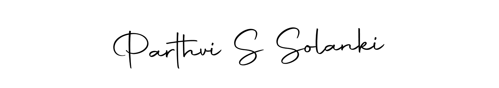 Make a beautiful signature design for name Parthvi S Solanki. Use this online signature maker to create a handwritten signature for free. Parthvi S Solanki signature style 10 images and pictures png