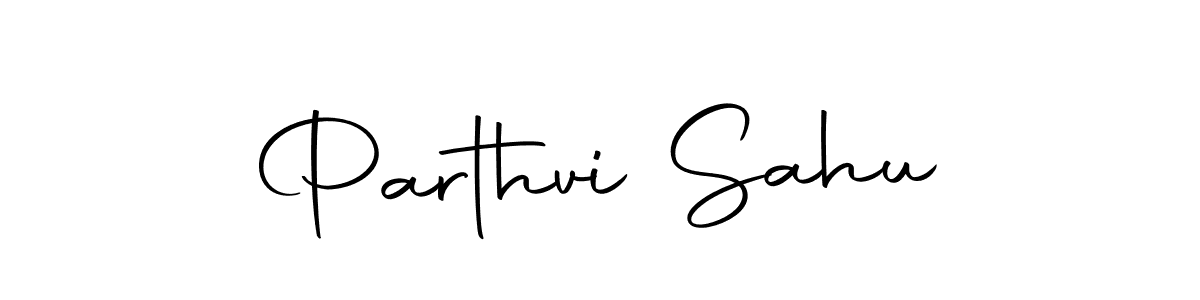 Make a beautiful signature design for name Parthvi Sahu. Use this online signature maker to create a handwritten signature for free. Parthvi Sahu signature style 10 images and pictures png