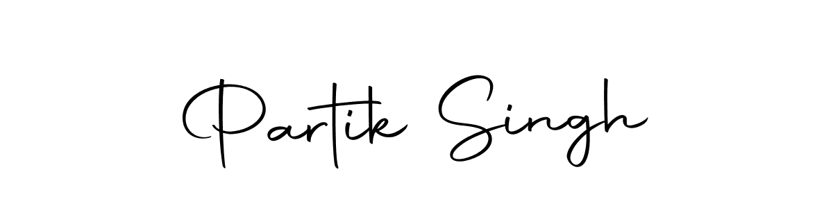 Here are the top 10 professional signature styles for the name Partik Singh. These are the best autograph styles you can use for your name. Partik Singh signature style 10 images and pictures png
