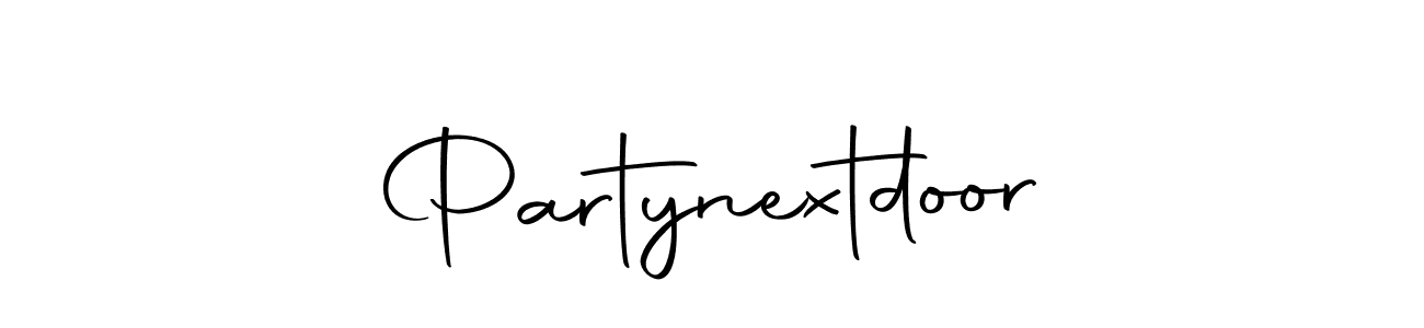 The best way (Autography-DOLnW) to make a short signature is to pick only two or three words in your name. The name Partynextdoor include a total of six letters. For converting this name. Partynextdoor signature style 10 images and pictures png