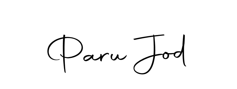 Make a beautiful signature design for name Paru Jod. With this signature (Autography-DOLnW) style, you can create a handwritten signature for free. Paru Jod signature style 10 images and pictures png