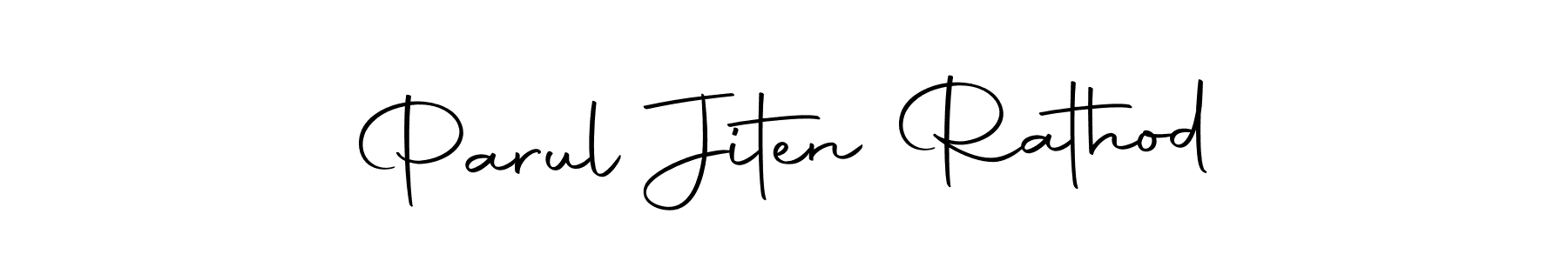 You can use this online signature creator to create a handwritten signature for the name Parul Jiten Rathod. This is the best online autograph maker. Parul Jiten Rathod signature style 10 images and pictures png