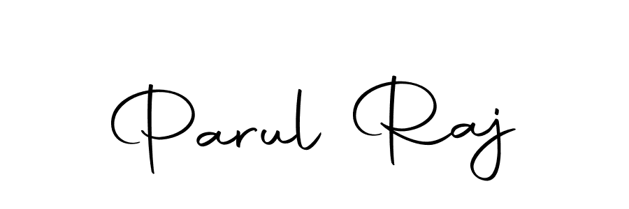 The best way (Autography-DOLnW) to make a short signature is to pick only two or three words in your name. The name Parul Raj include a total of six letters. For converting this name. Parul Raj signature style 10 images and pictures png