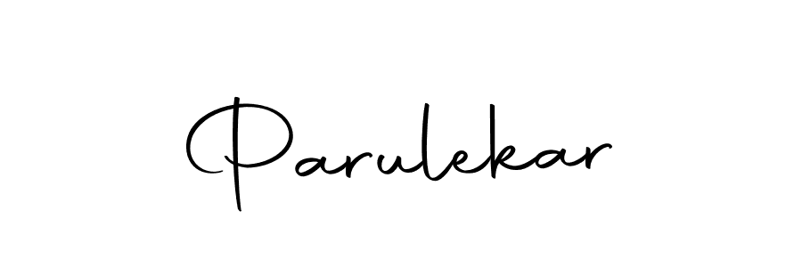 Use a signature maker to create a handwritten signature online. With this signature software, you can design (Autography-DOLnW) your own signature for name Parulekar. Parulekar signature style 10 images and pictures png