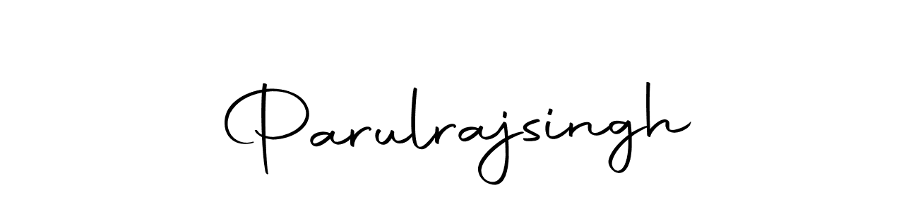 Use a signature maker to create a handwritten signature online. With this signature software, you can design (Autography-DOLnW) your own signature for name Parulrajsingh. Parulrajsingh signature style 10 images and pictures png