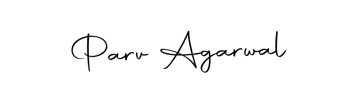 The best way (Autography-DOLnW) to make a short signature is to pick only two or three words in your name. The name Parv Agarwal include a total of six letters. For converting this name. Parv Agarwal signature style 10 images and pictures png