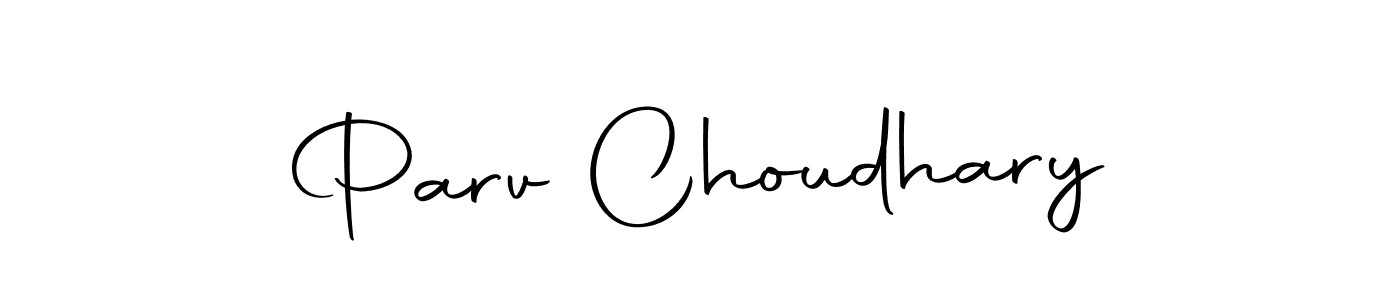 Create a beautiful signature design for name Parv Choudhary. With this signature (Autography-DOLnW) fonts, you can make a handwritten signature for free. Parv Choudhary signature style 10 images and pictures png