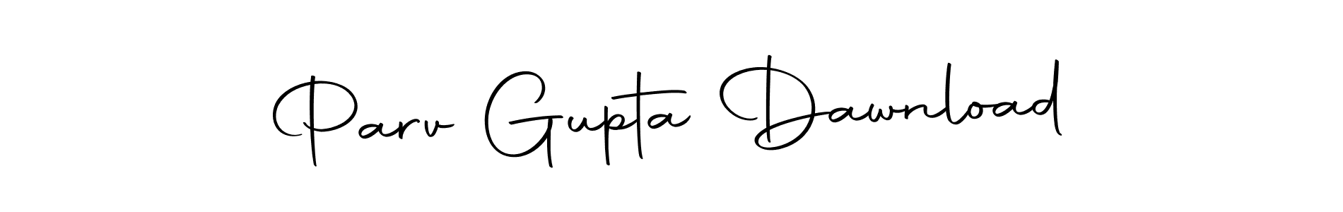 Use a signature maker to create a handwritten signature online. With this signature software, you can design (Autography-DOLnW) your own signature for name Parv Gupta Dawnload. Parv Gupta Dawnload signature style 10 images and pictures png