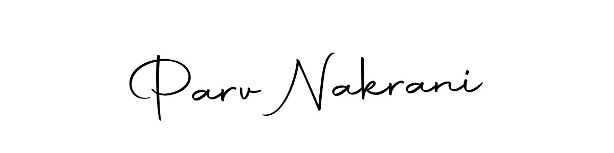 Make a beautiful signature design for name Parv Nakrani. With this signature (Autography-DOLnW) style, you can create a handwritten signature for free. Parv Nakrani signature style 10 images and pictures png