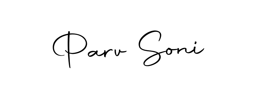 It looks lik you need a new signature style for name Parv Soni. Design unique handwritten (Autography-DOLnW) signature with our free signature maker in just a few clicks. Parv Soni signature style 10 images and pictures png