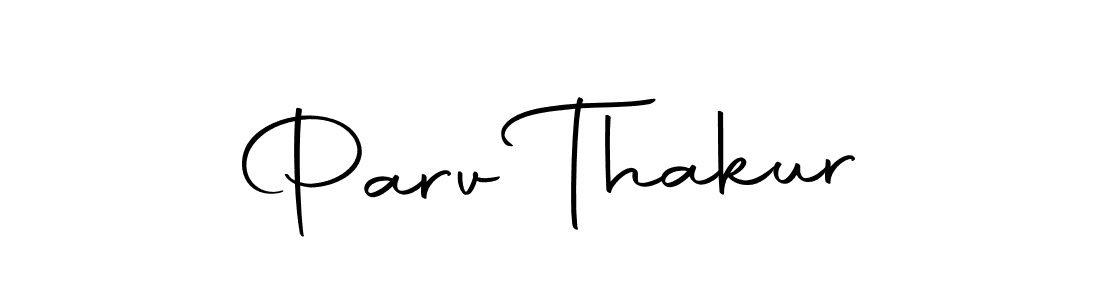 How to make Parv Thakur signature? Autography-DOLnW is a professional autograph style. Create handwritten signature for Parv Thakur name. Parv Thakur signature style 10 images and pictures png