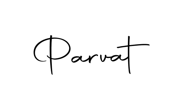 Create a beautiful signature design for name Parvat. With this signature (Autography-DOLnW) fonts, you can make a handwritten signature for free. Parvat signature style 10 images and pictures png