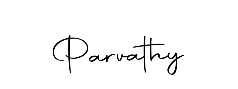 Parvathy stylish signature style. Best Handwritten Sign (Autography-DOLnW) for my name. Handwritten Signature Collection Ideas for my name Parvathy. Parvathy signature style 10 images and pictures png