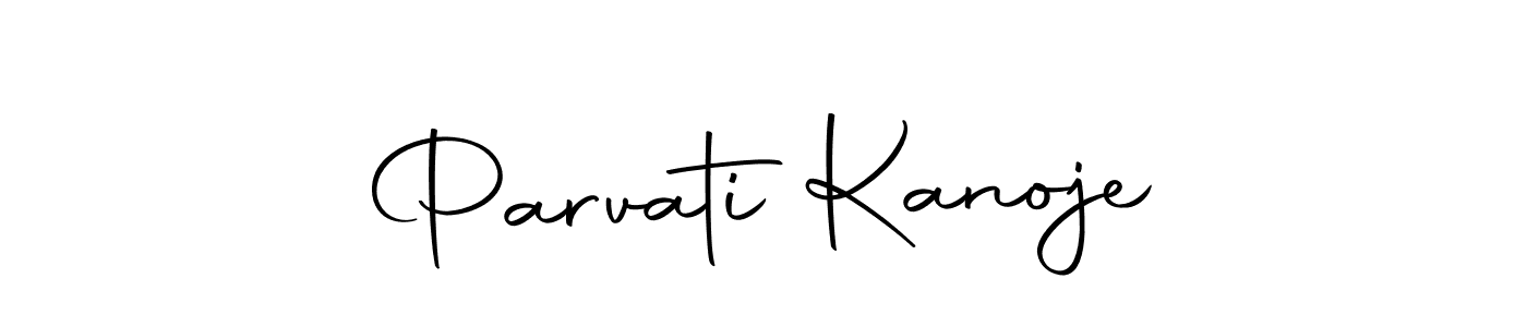 Make a beautiful signature design for name Parvati Kanoje. Use this online signature maker to create a handwritten signature for free. Parvati Kanoje signature style 10 images and pictures png