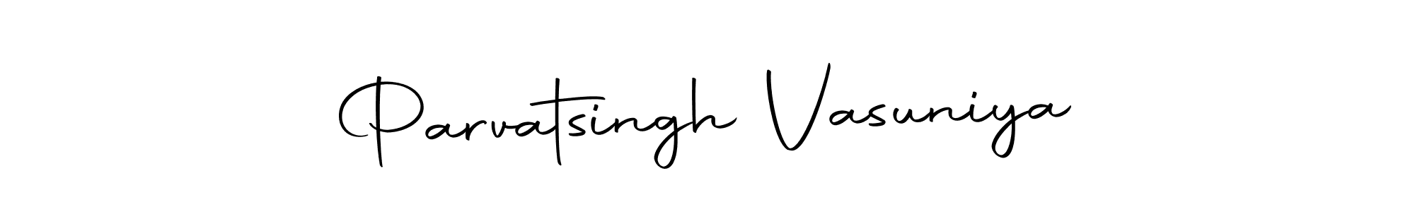 How to make Parvatsingh Vasuniya signature? Autography-DOLnW is a professional autograph style. Create handwritten signature for Parvatsingh Vasuniya name. Parvatsingh Vasuniya signature style 10 images and pictures png