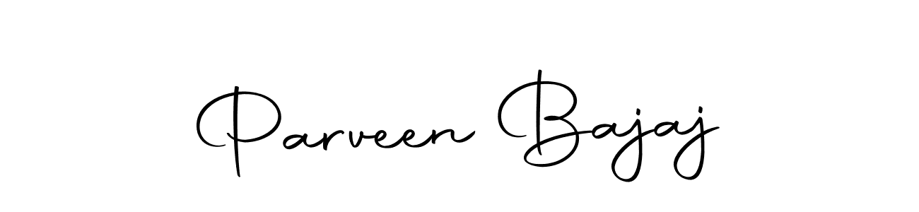 Parveen Bajaj stylish signature style. Best Handwritten Sign (Autography-DOLnW) for my name. Handwritten Signature Collection Ideas for my name Parveen Bajaj. Parveen Bajaj signature style 10 images and pictures png