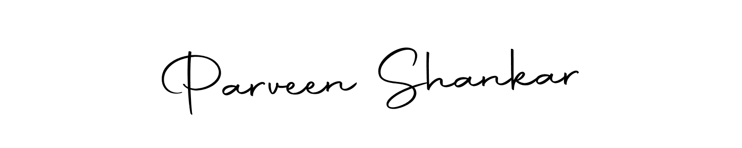 Also we have Parveen Shankar name is the best signature style. Create professional handwritten signature collection using Autography-DOLnW autograph style. Parveen Shankar signature style 10 images and pictures png