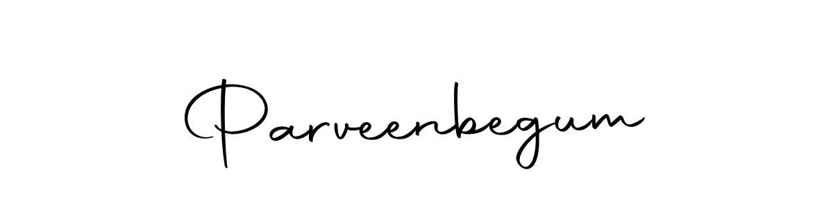 Make a beautiful signature design for name Parveenbegum. With this signature (Autography-DOLnW) style, you can create a handwritten signature for free. Parveenbegum signature style 10 images and pictures png